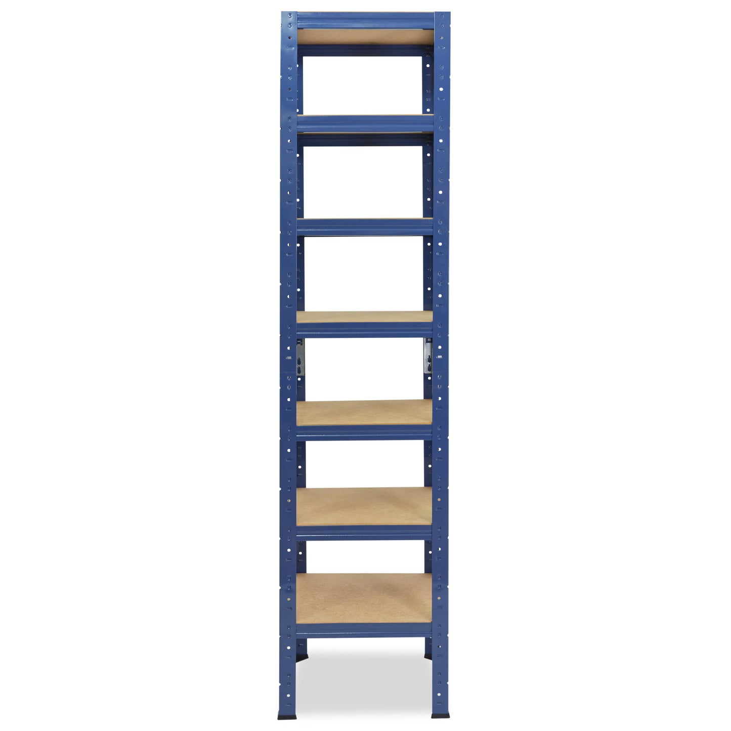 shelfplaza HOME Schwerlastregal 230x50x50 cm blau mit 7 Böden