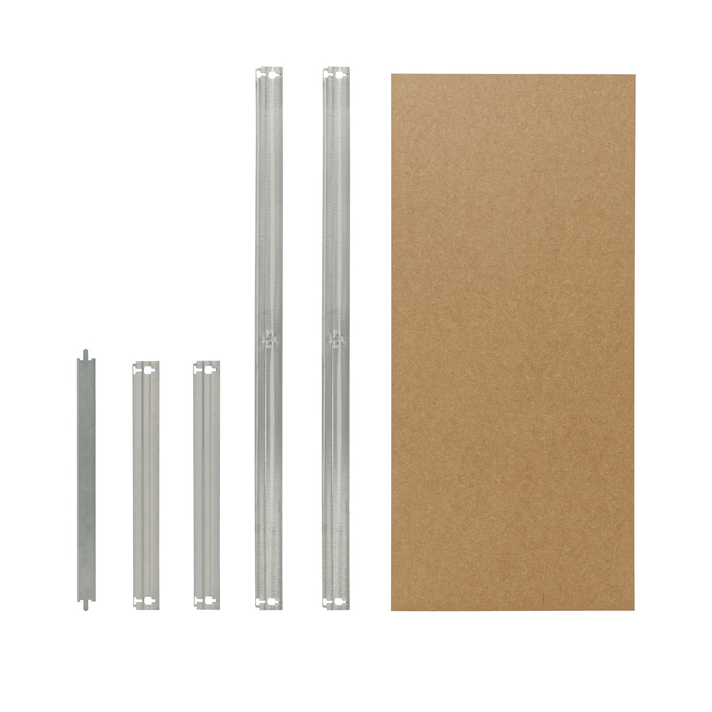shelfplaza HOME Fachboden-Set 23x40 cm verzinkt