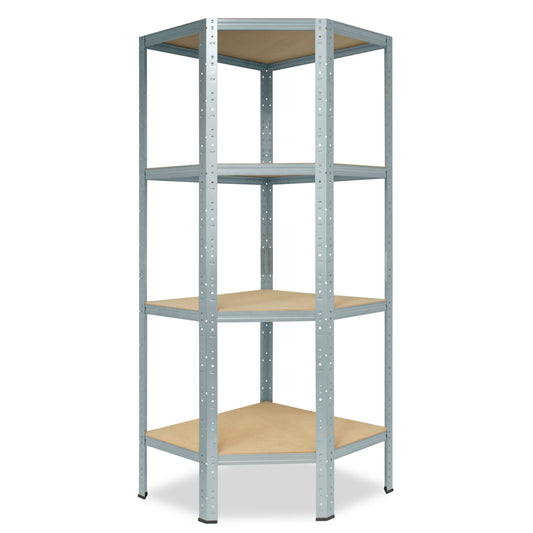 shelfplaza HOME Eckregal 155x60x30 cm verzinkt