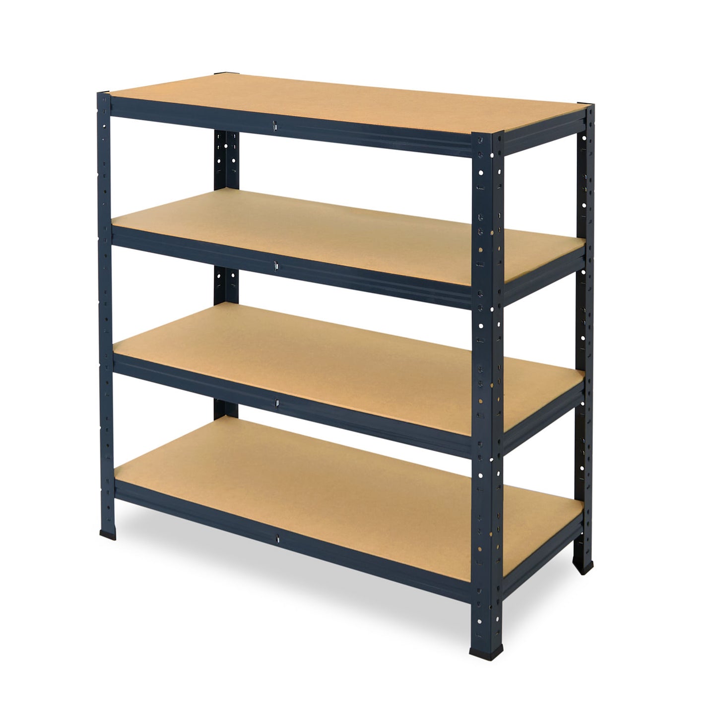 shelfplaza HOME Schwerlastregal 100x110x50 cm anthrazit mit 4 Böden