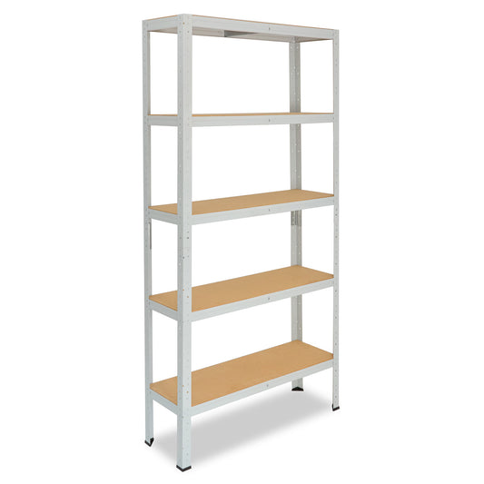 shelfplaza OFFICE Schwerlastregal 180x70x60 cm lichtgrau