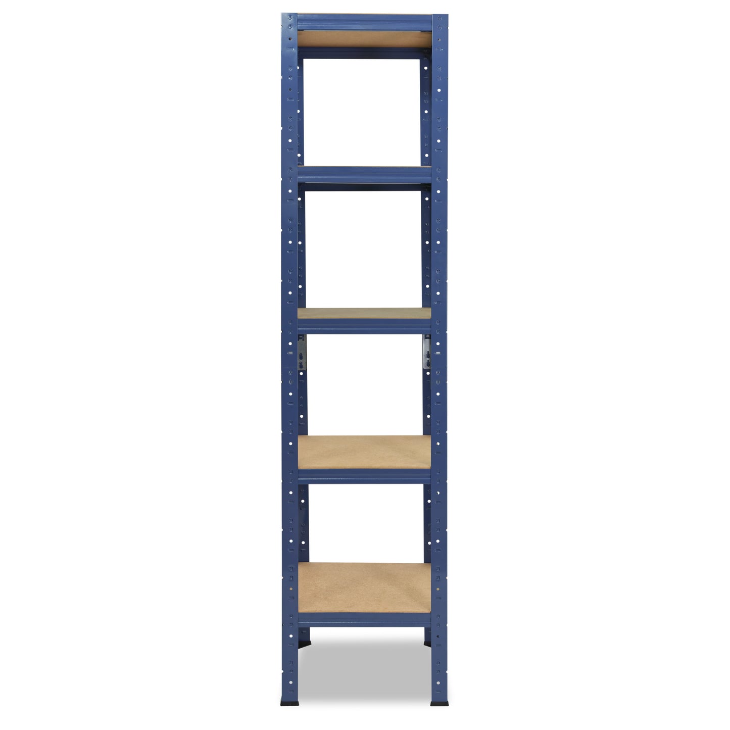 shelfplaza HOME Schwerlastregal 200x45x45 cm blau mit 5 Böden