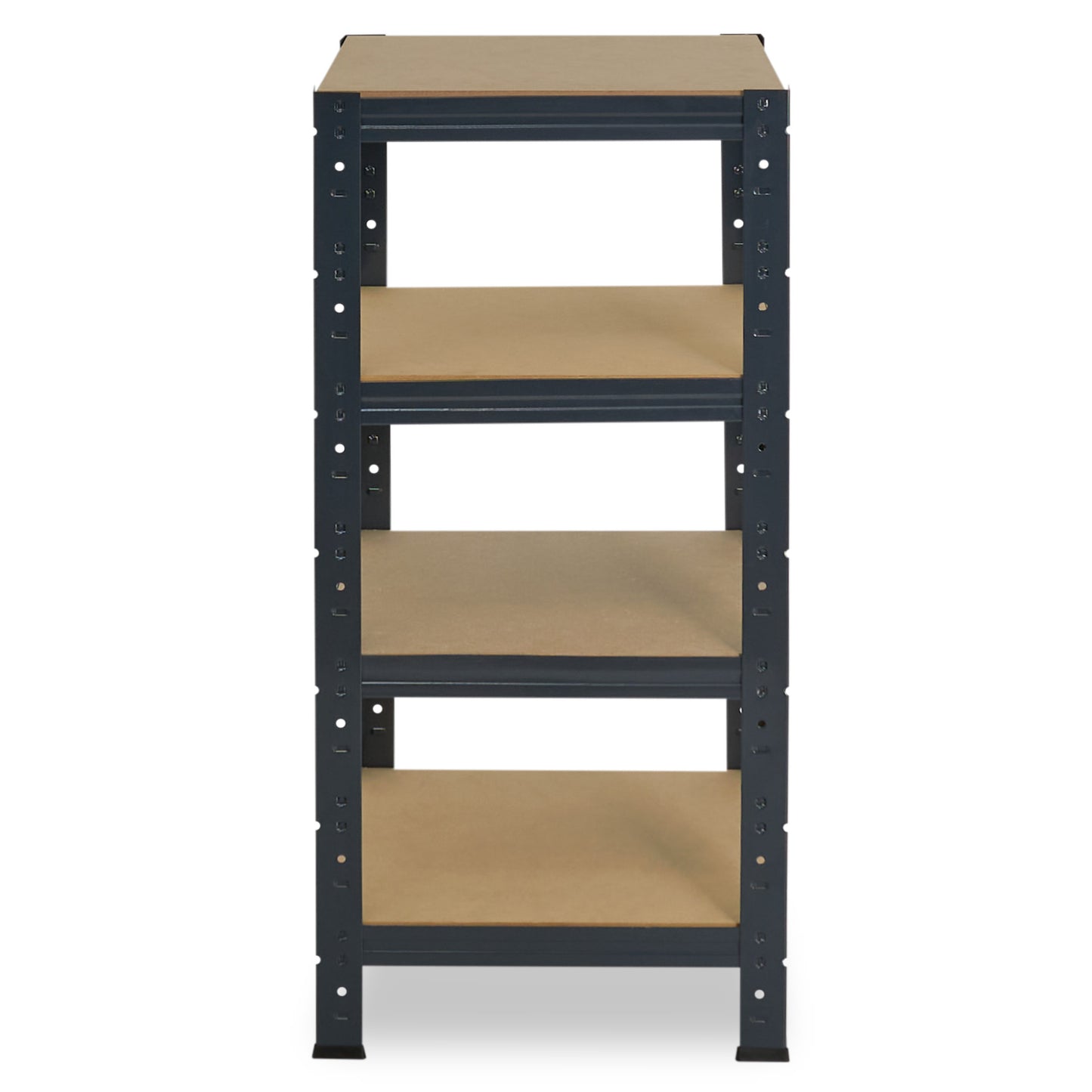 shelfplaza HOME Schwerlastregal 100x60x60 cm anthrazit mit 4 Böden
