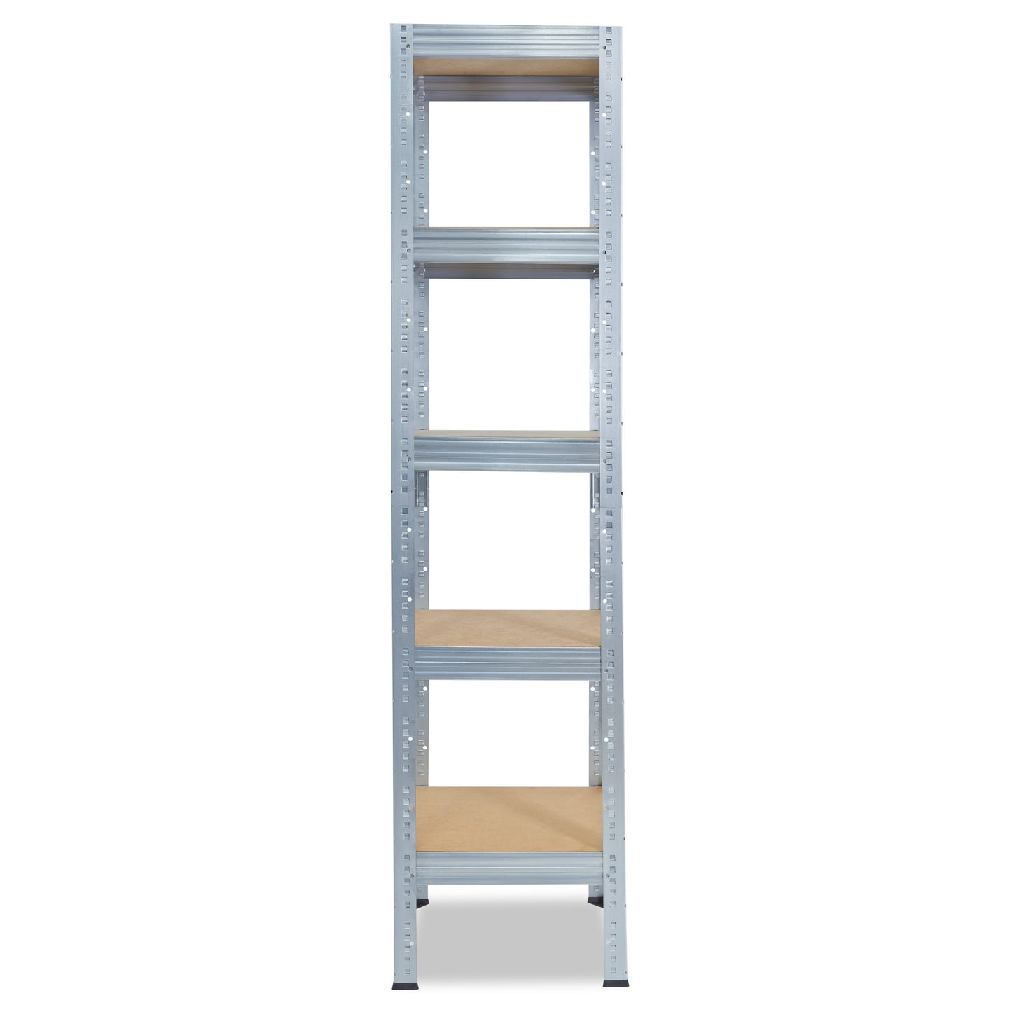 shelfplaza PRO Schwerlastregal 155x40x40 cm verzinkt mit 5 Böden