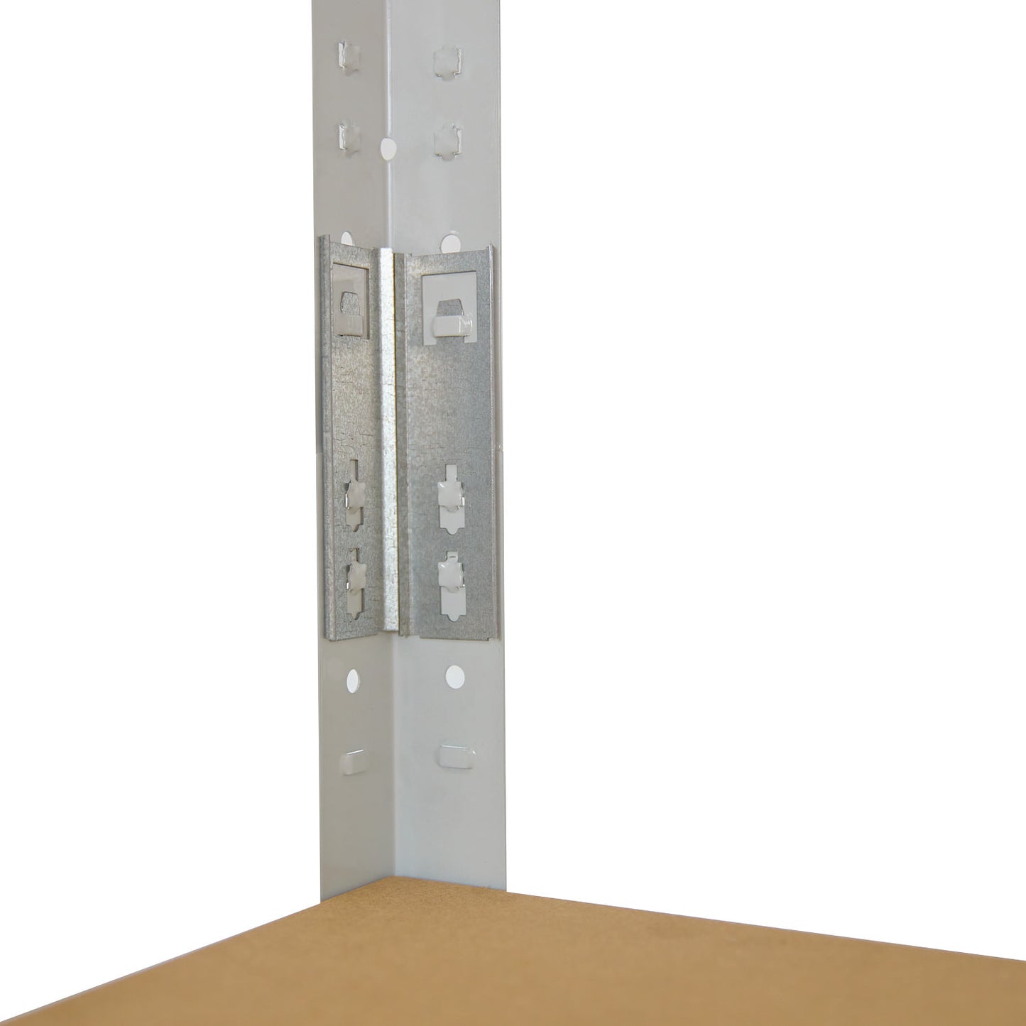 shelfplaza OFFICE Schwerlastregal 180x110x60 cm lichtgrau mit 5 Böden