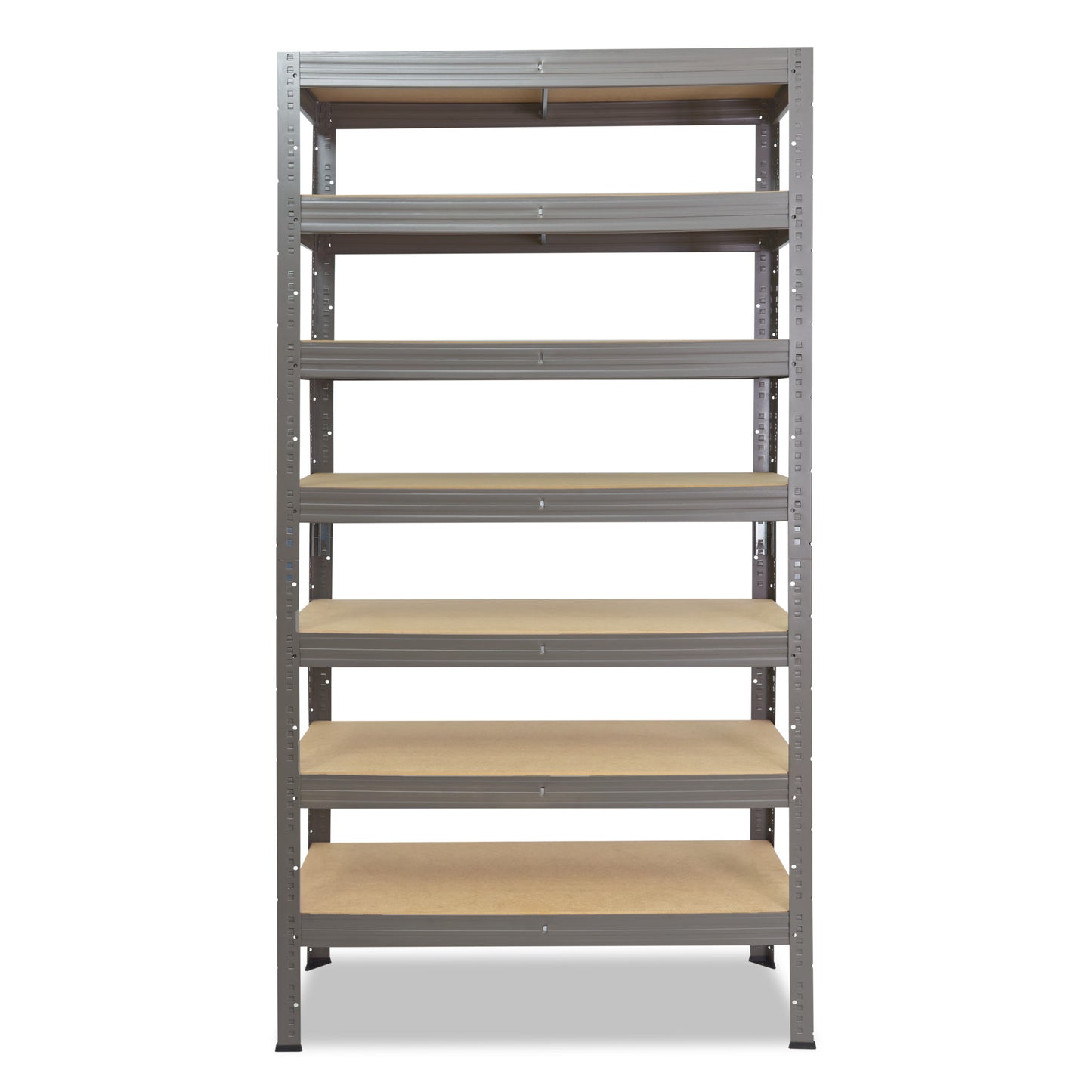 shelfplaza PRO Schwerlastregal 230x110x50 cm grau mit 7 Böden