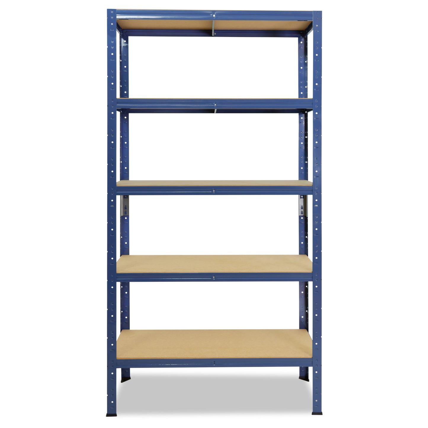 shelfplaza HOME Schwerlastregal 155x120x45 cm blau mit 5 Böden