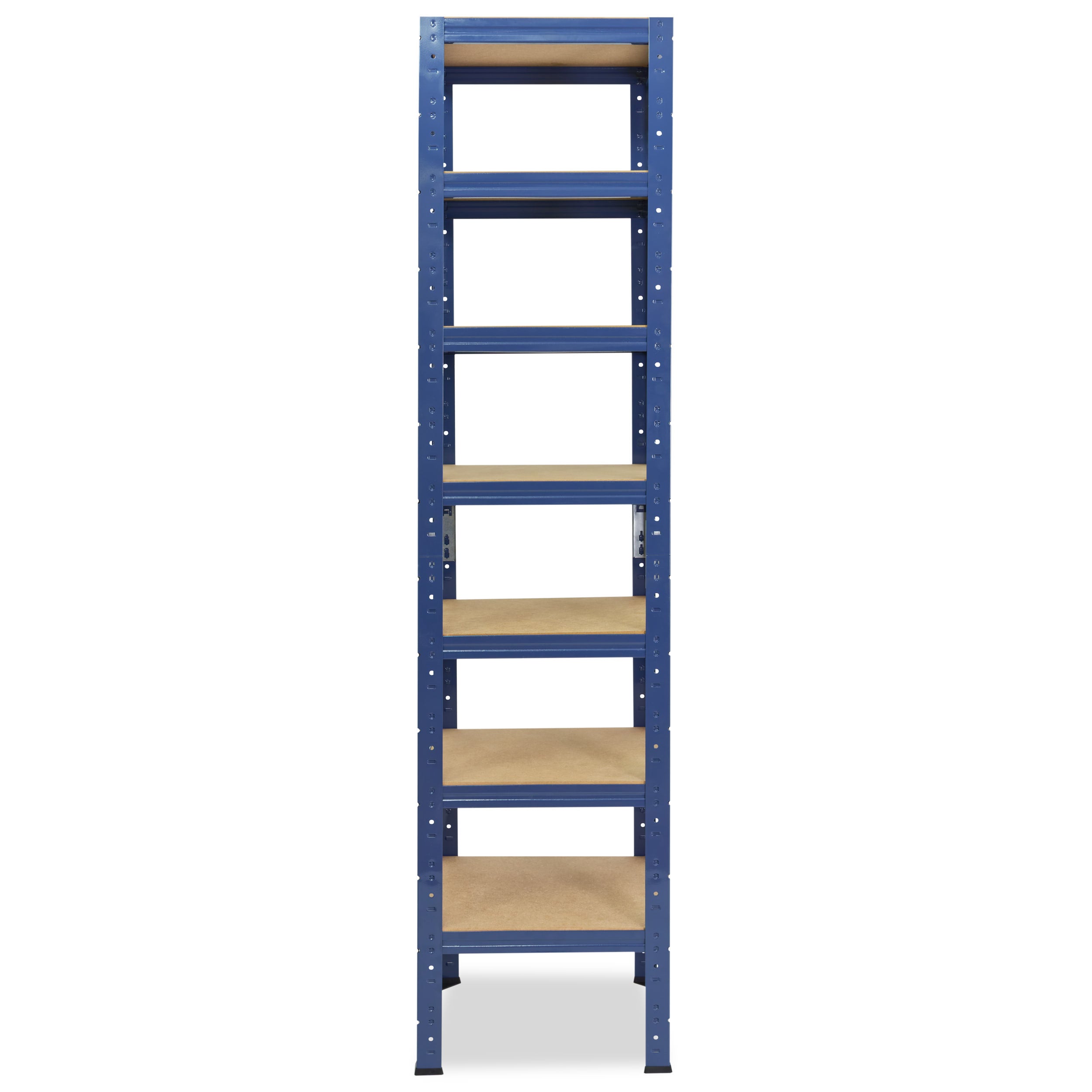 Frontalansicht des Regals