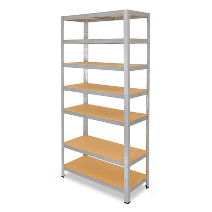 shelfplaza HOME Schwerlastregal 200x120x23 cm verzinkt mit 7 Böden