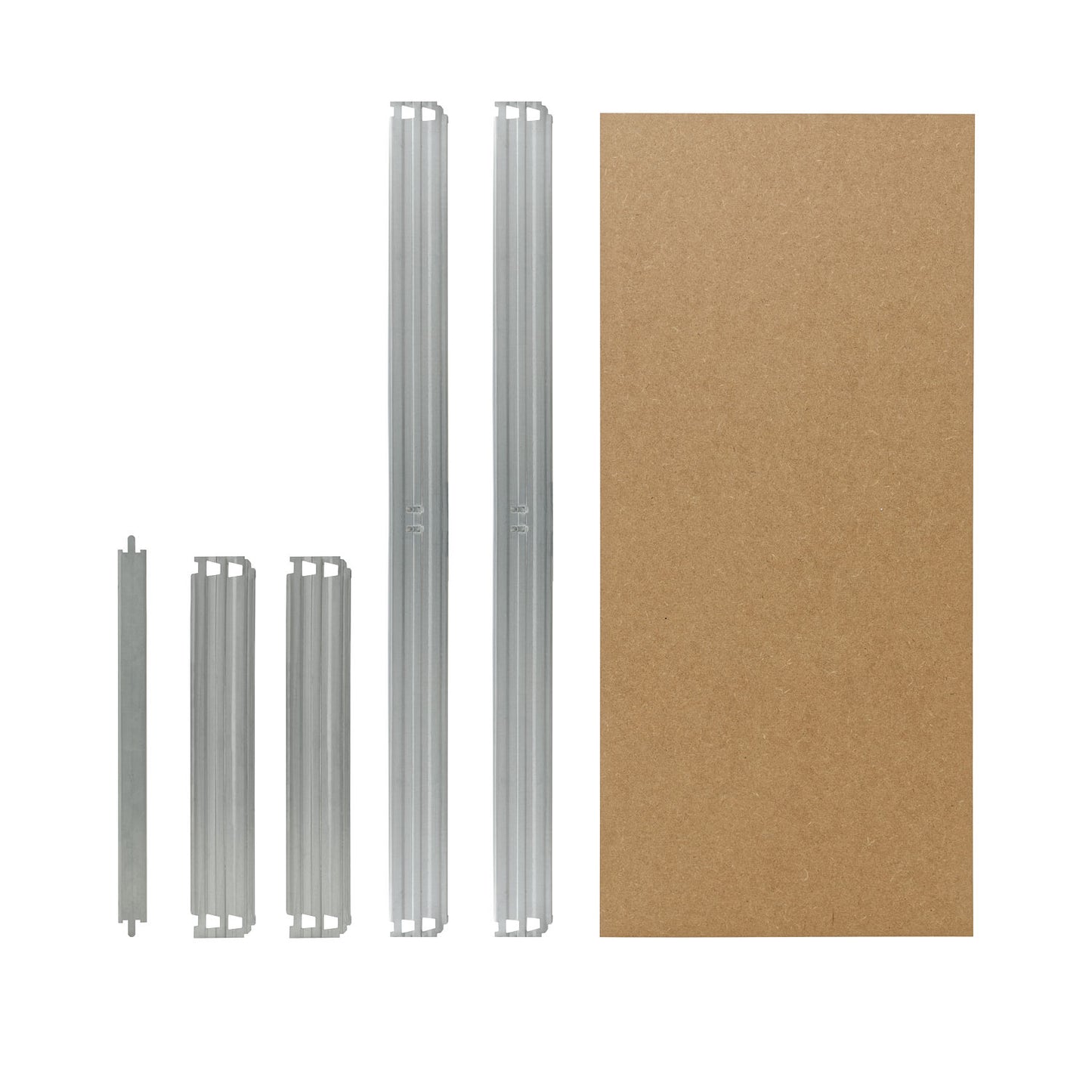 shelfplaza PRO Fachboden-Set 100x45 cm verzinkt