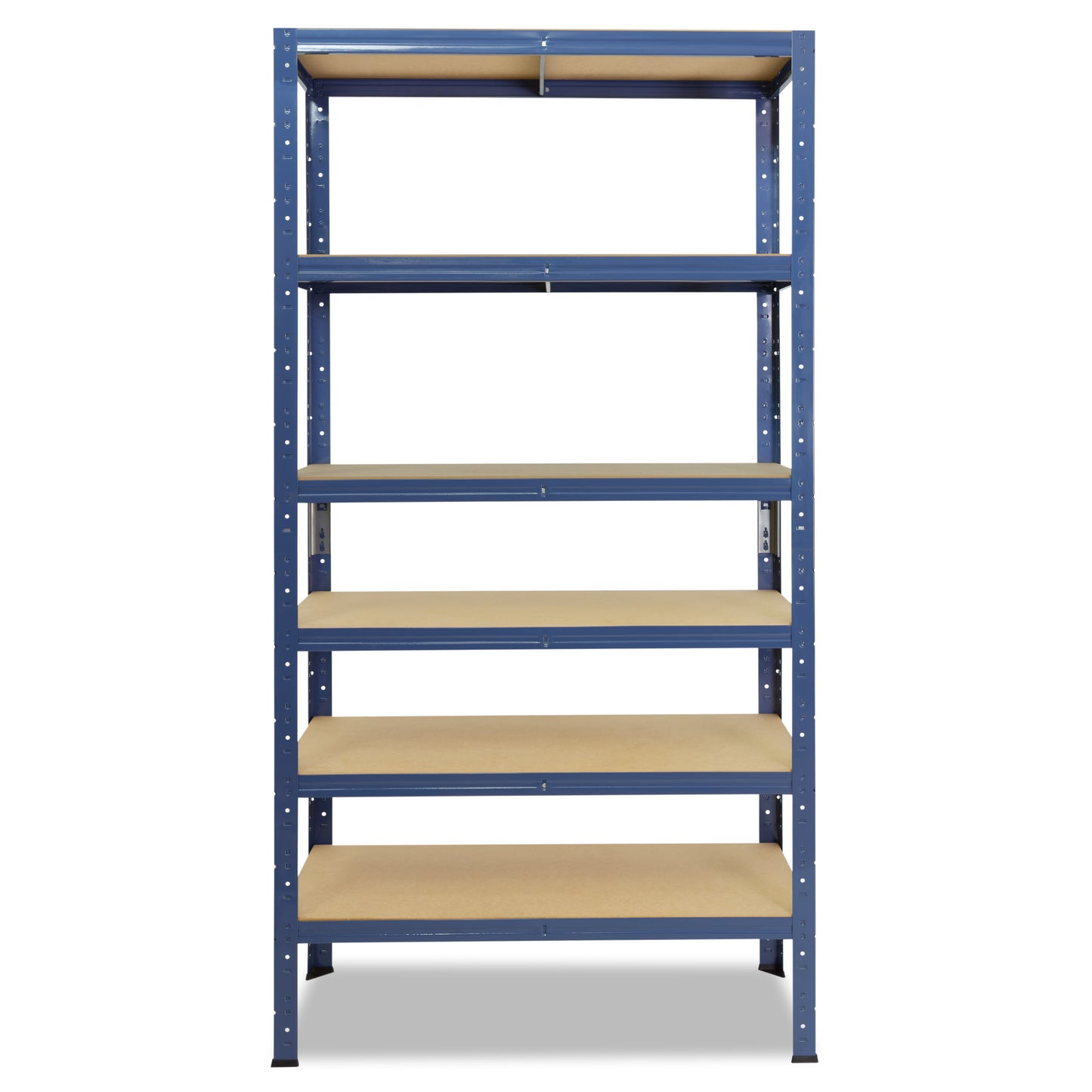 shelfplaza HOME Schwerlastregal 230x120x45 cm blau mit 6 Böden