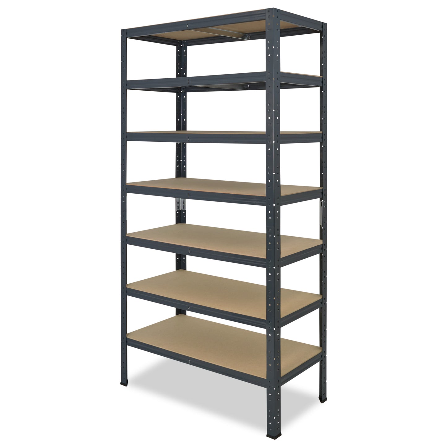 shelfplaza HOME Schwerlastregal 200x60x45 cm anthrazit mit 7 Böden