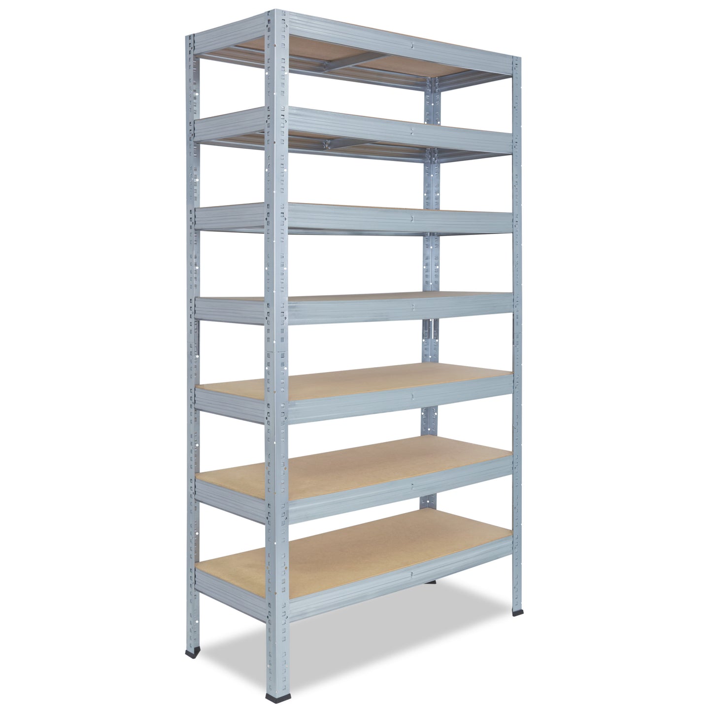 shelfplaza PRO Schwerlastregal 230x110x60 cm verzinkt mit 7 Böden