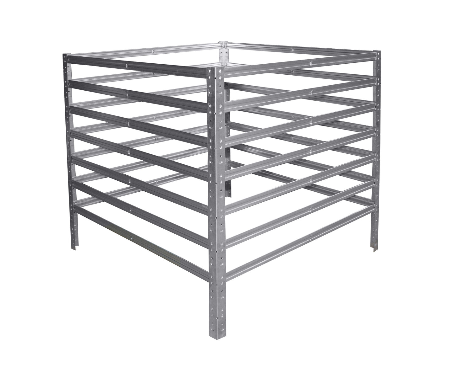 shelfplaza HOME Komposter 100x75x75 cm verzinkt