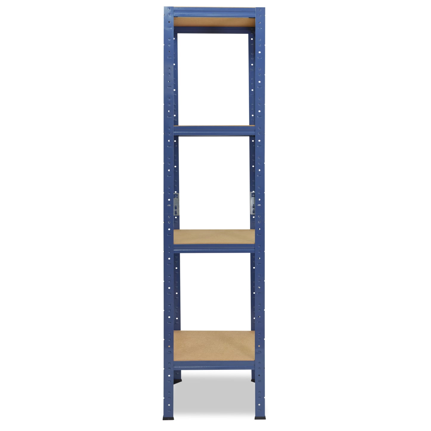 shelfplaza HOME Schwerlastregal 180x45x45 cm blau mit 4 Böden