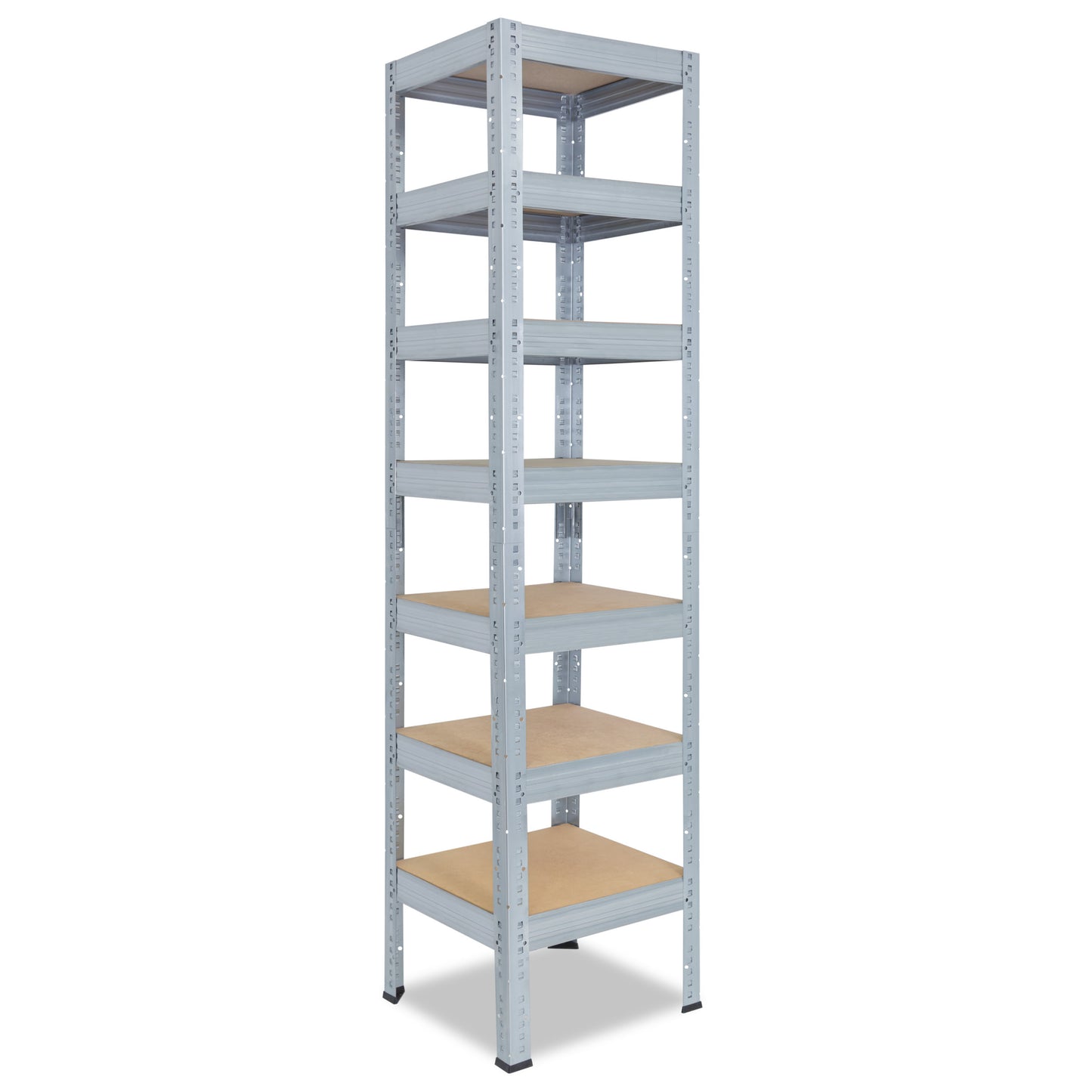 shelfplaza PRO Schwerlastregal 230x50x50 cm verzinkt mit 7 Böden