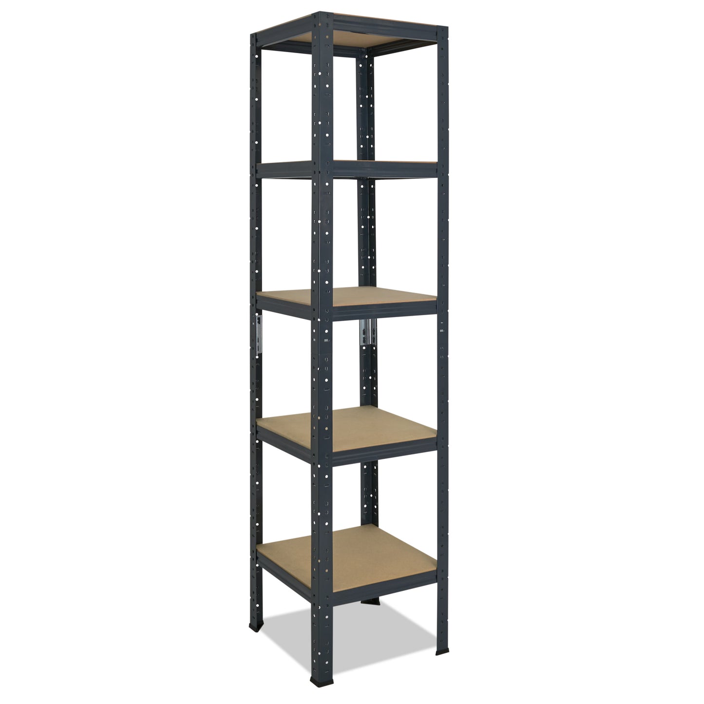 shelfplaza HOME Schwerlastregal 200x60x60 cm anthrazit mit 5 Böden