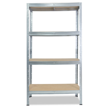 shelfplaza PRO Schwerlastregal 200x30x50 cm verzinkt mit 4 Böden