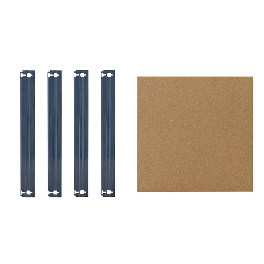 shelfplaza HOME Fachboden-Set 50x50 cm blau