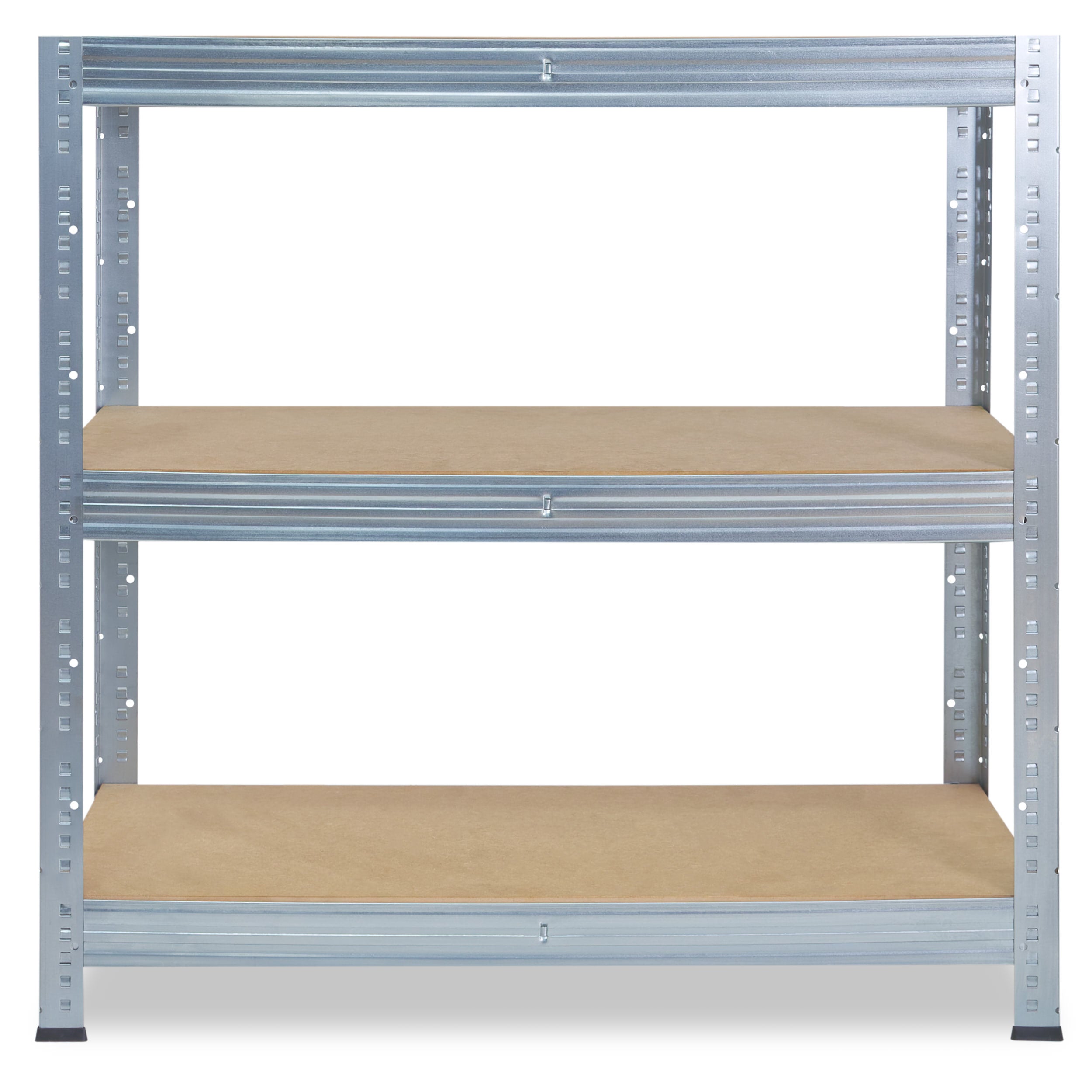 shelfplaza HOME 90x50x50 cm metalen stellingkast in verzinkt met 3 shelfplaza HOME 90x50x50 cm metalen stellingkast in verzinkt met 3