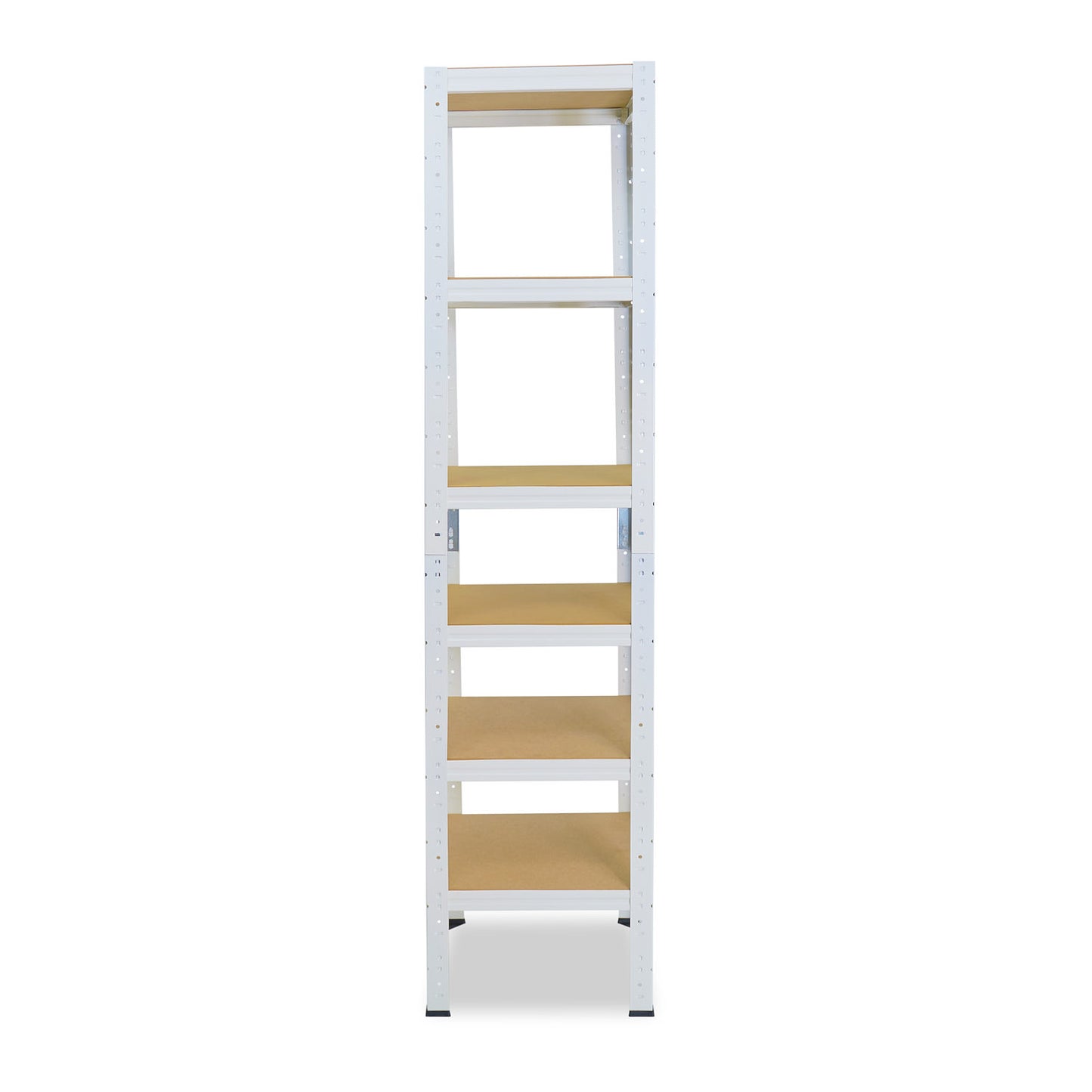 shelfplaza HOME Schwerlastregal 200x45x45 cm weiß mit 6 Böden