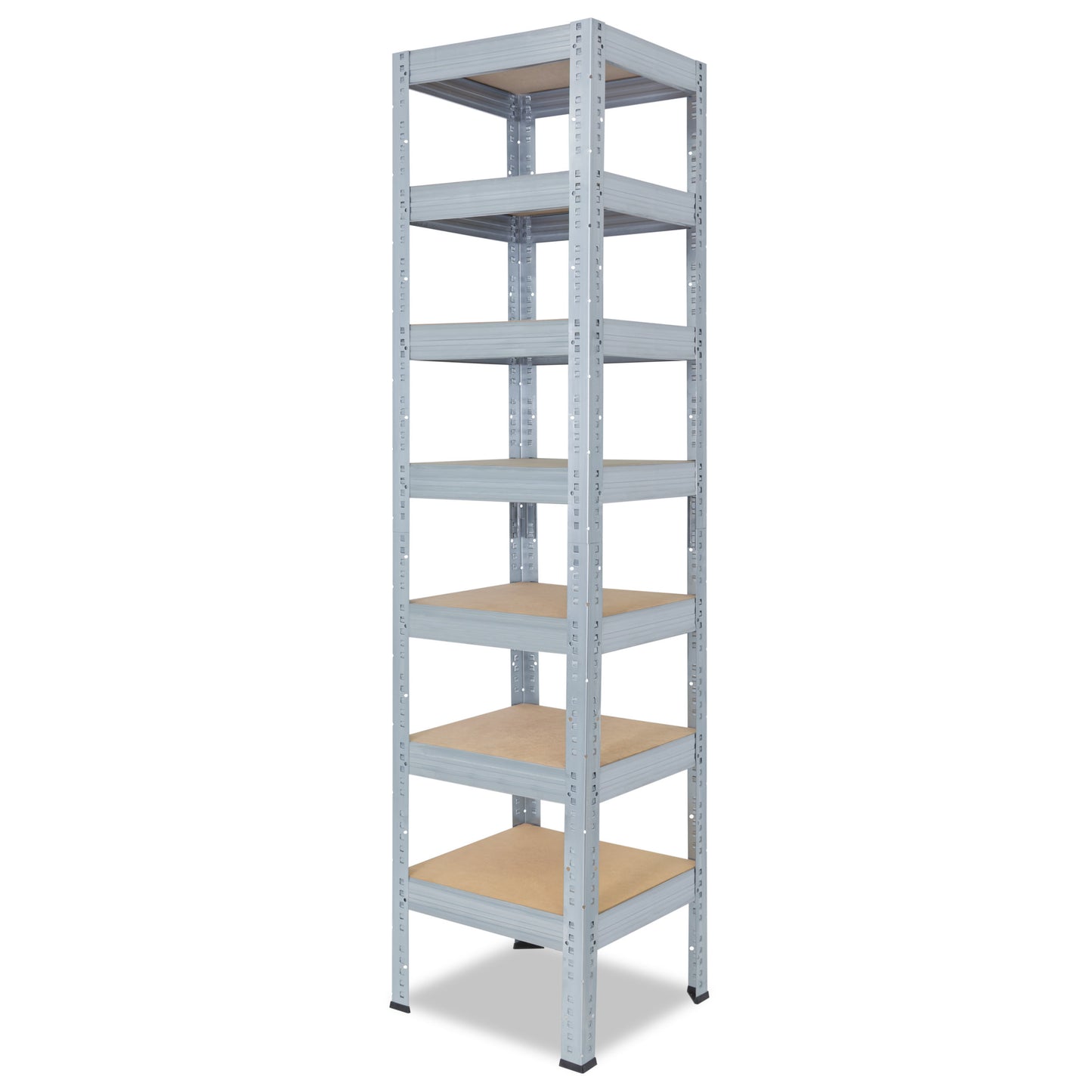 shelfplaza PRO Schwerlastregal 230x50x50 cm verzinkt mit 7 Böden