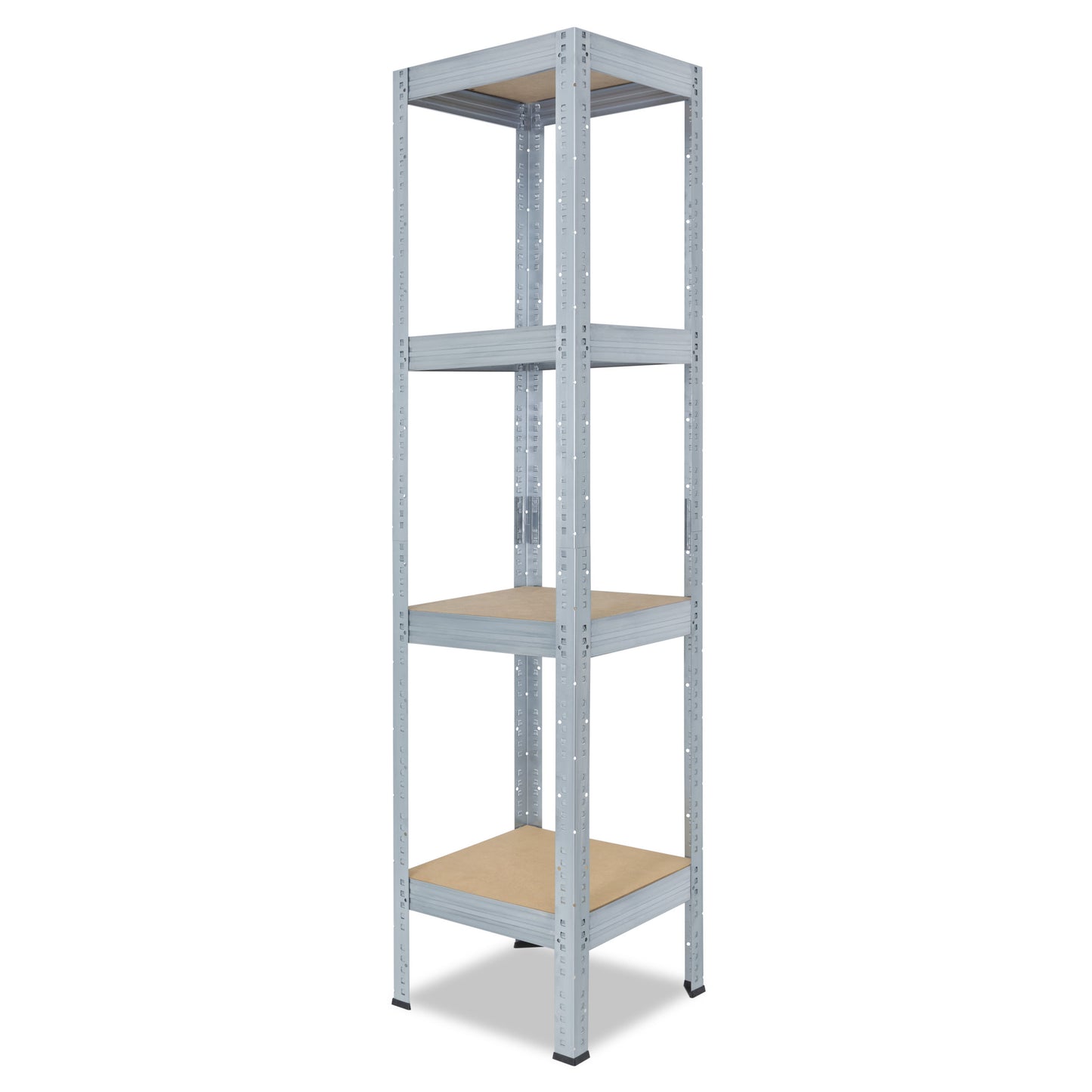 shelfplaza PRO Schwerlastregal 180x60x60 cm verzinkt mit 4 Böden