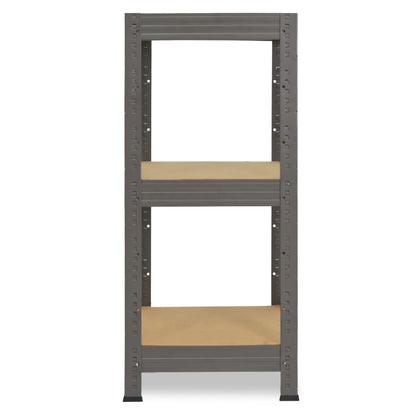 shelfplaza PRO Schwerlastregal 90x45x45 cm grau mit 3 Böden