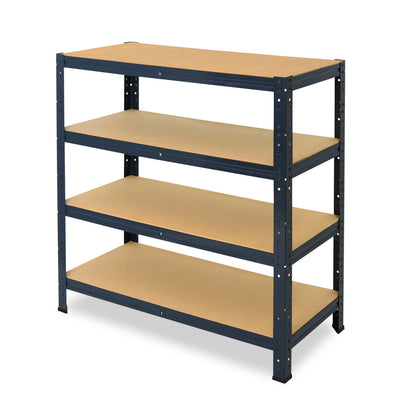 shelfplaza HOME Schwerlastregal 100x120x50 cm anthrazit mit 4 Böden
