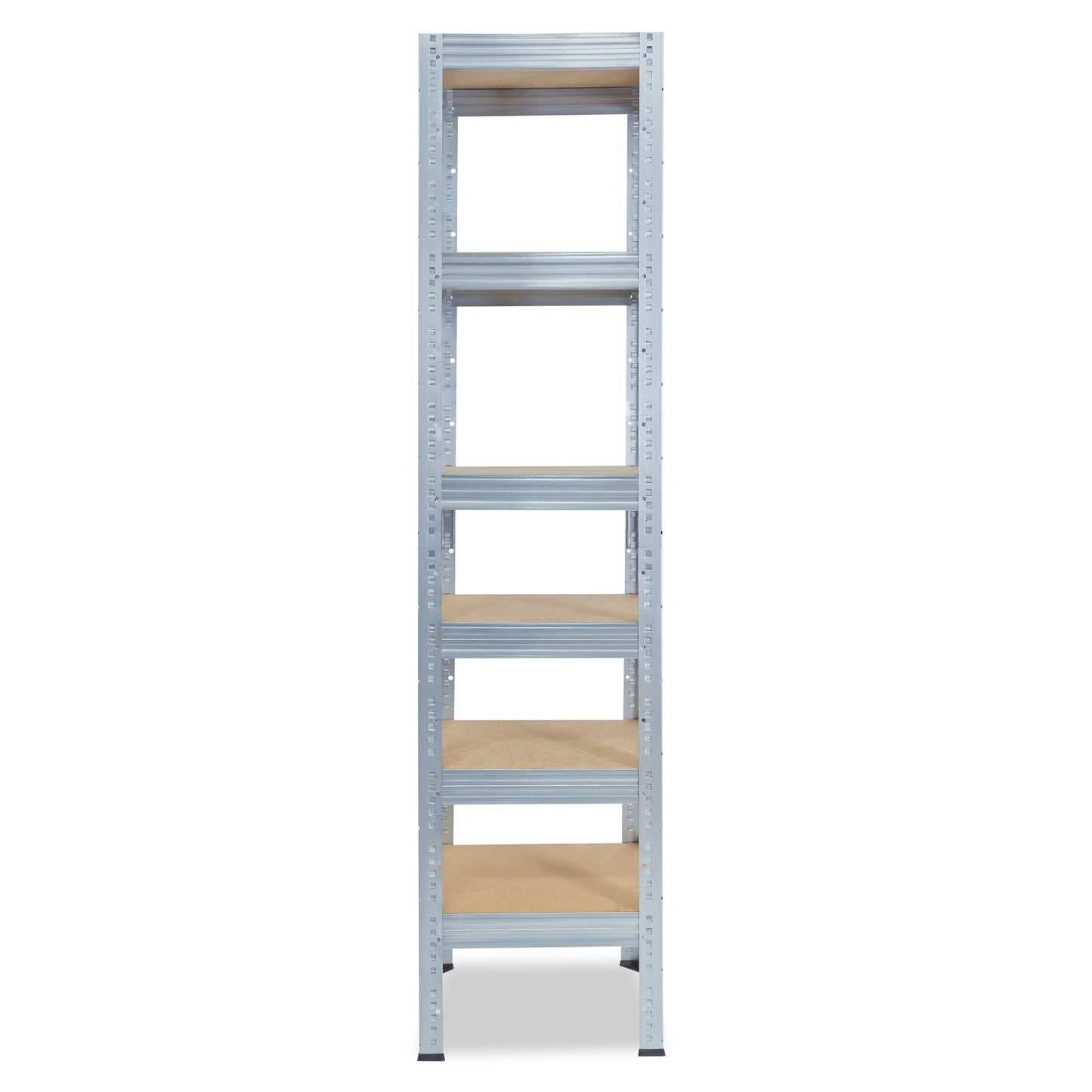 shelfplaza PRO Schwerlastregal 200x30x30 cm verzinkt mit 6 Böden