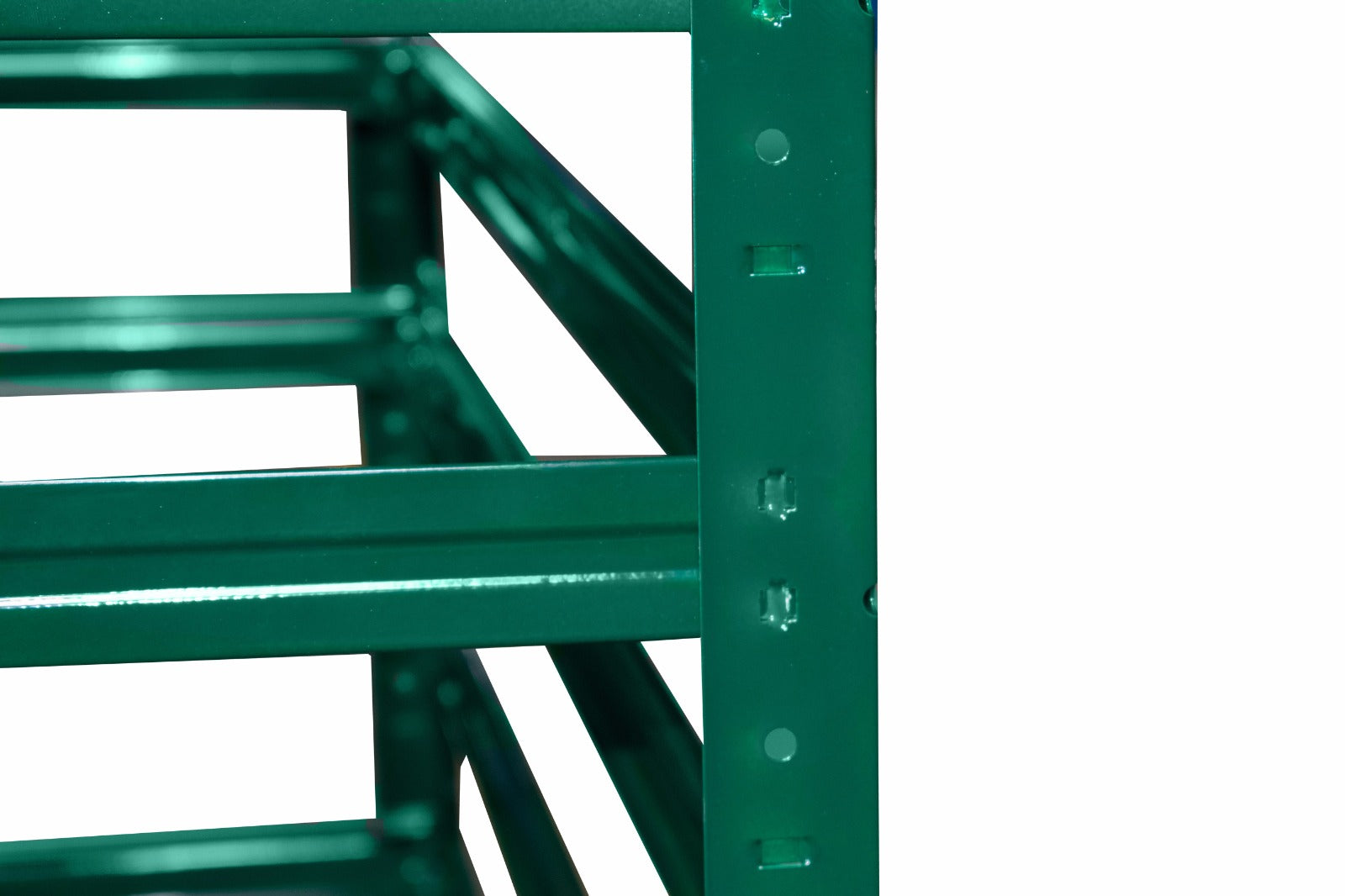 Einfache Steckverbindung zwischen Standelementen und Traversen