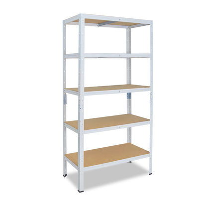 shelfplaza HOME Schwerlastregal 200x70x60 cm weiß mit 5 Böden