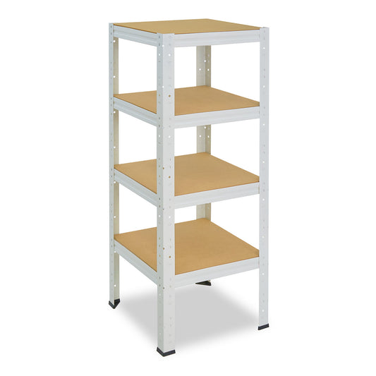 shelfplaza HOME Schwerlastregal 100x45x45 cm weiß