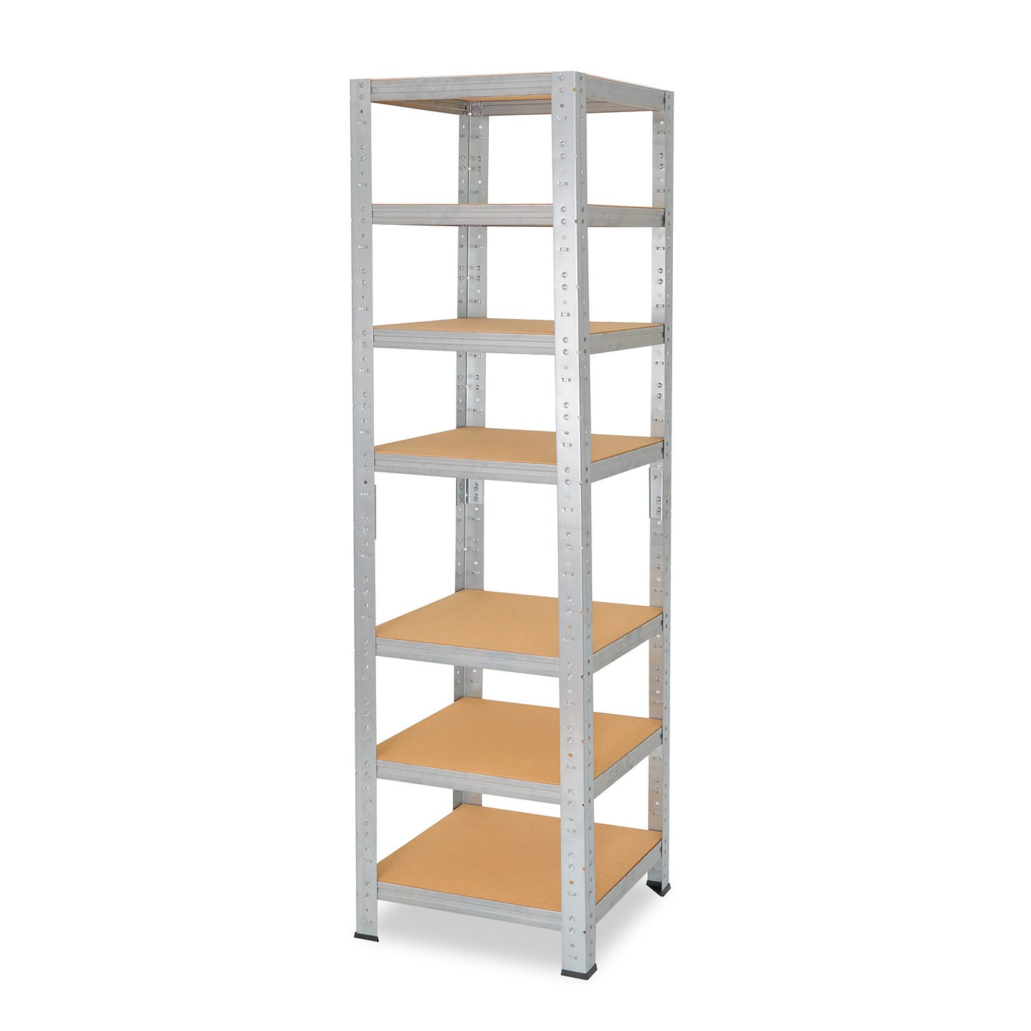 shelfplaza HOME Schwerlastregal 180x40x40 cm verzinkt mit 7 Böden