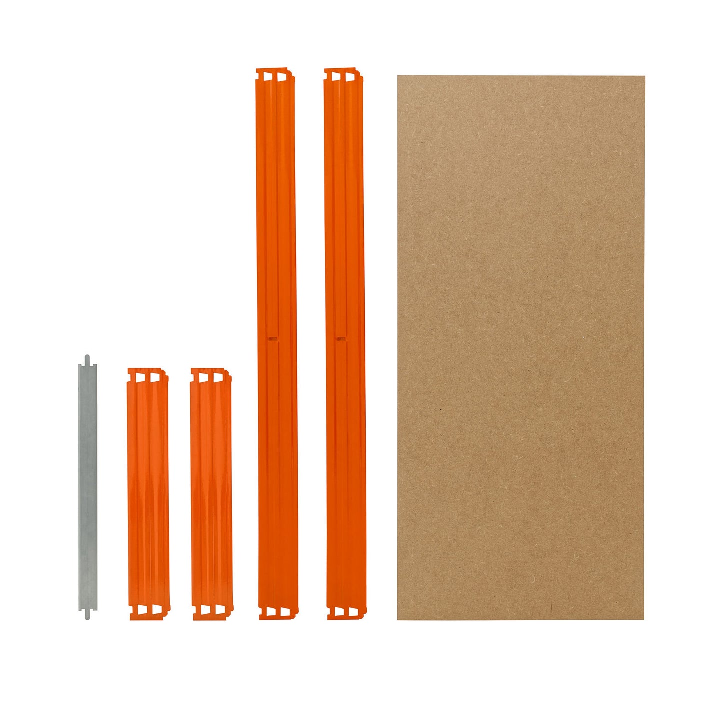 shelfplaza PRO Fachboden-Set 100x45 cm blau-orange