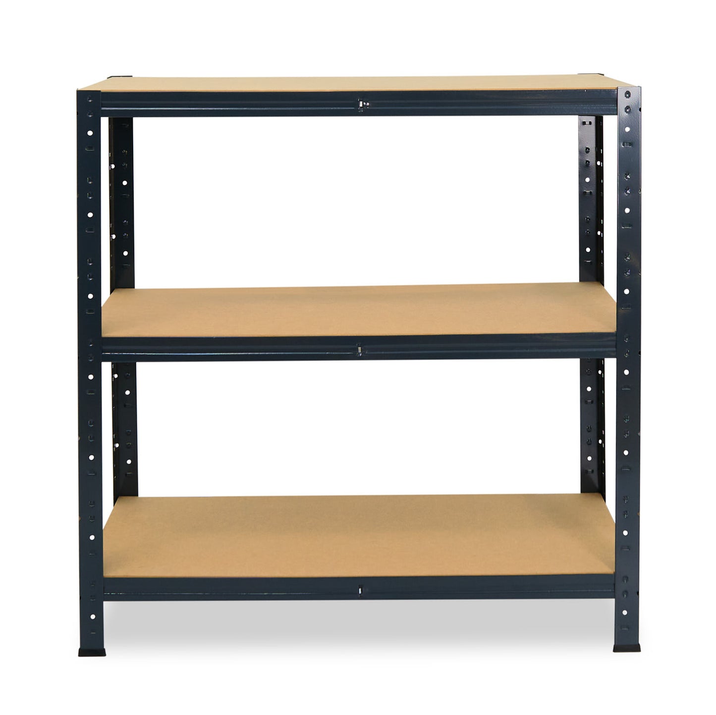 shelfplaza HOME Schwerlastregal 90x60x45 cm anthrazit mit 3 Böden