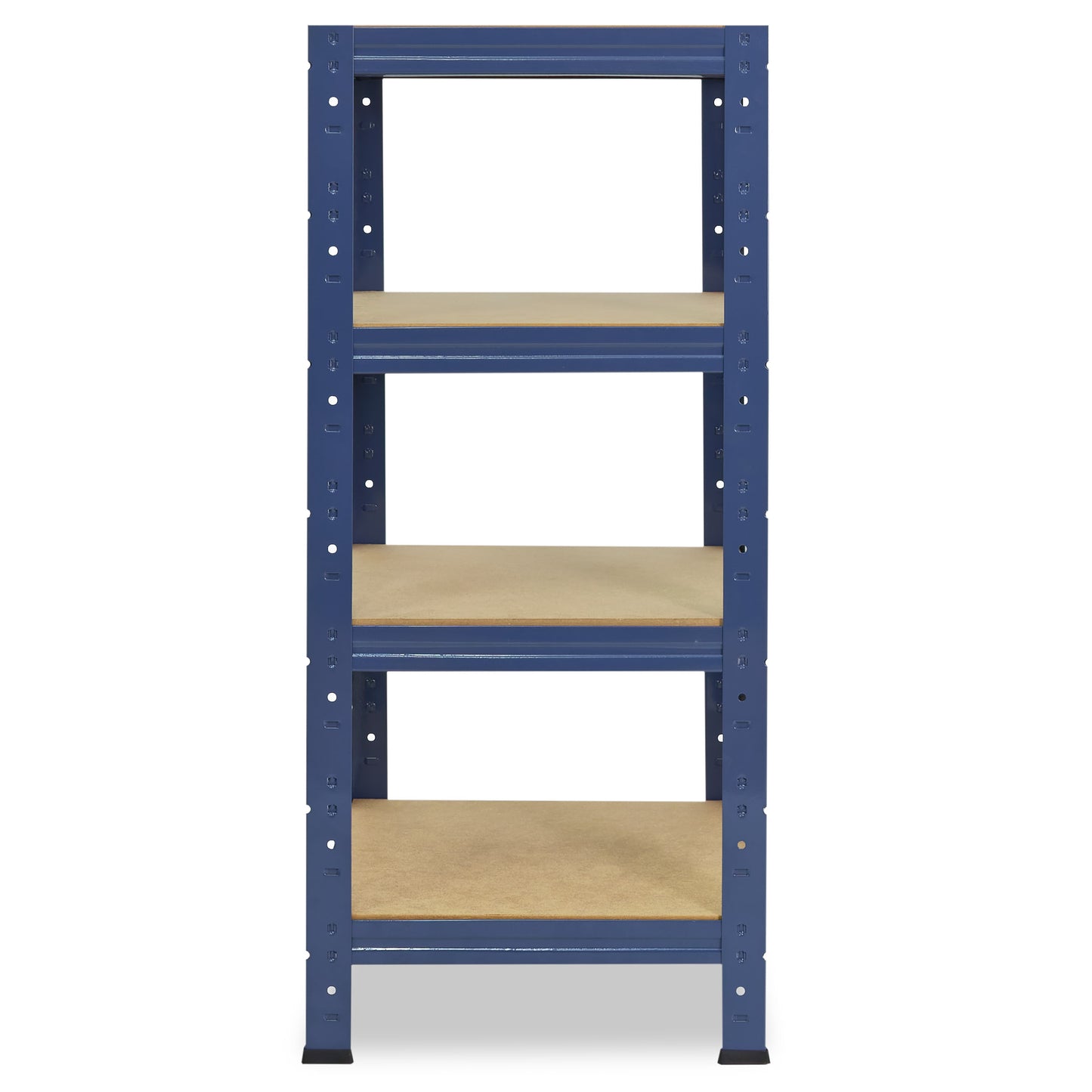 shelfplaza HOME Schwerlastregal 90x30x30 cm blau mit 4 Böden