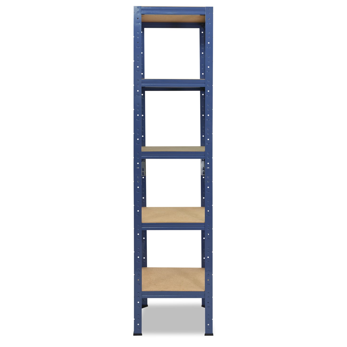 shelfplaza HOME Schwerlastregal 155x50x50 cm blau mit 5 Böden