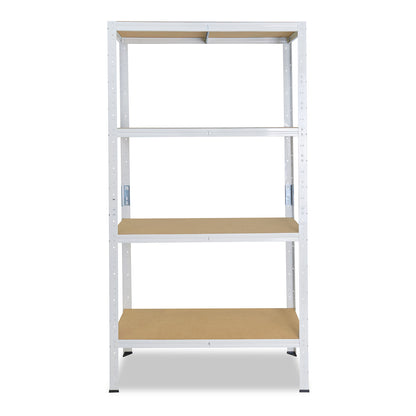 shelfplaza HOME Schwerlastregal 180x70x50 cm weiß mit 4 Böden