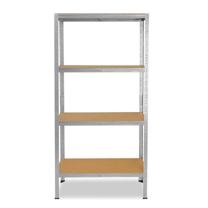 shelfplaza HOME Schwerlastregal 180x80x23 cm verzinkt mit 4 Böden