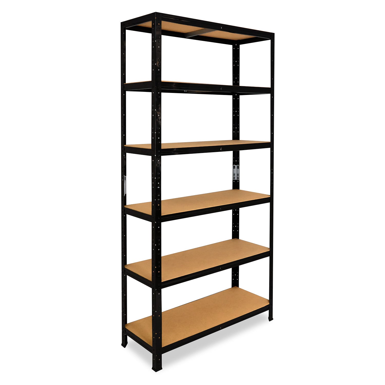 shelfplaza BLACK Schwerlastregal 180x120x23 cm schwarz