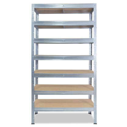 shelfplaza PRO Schwerlastregal 230x50x30 cm verzinkt mit 7 Böden