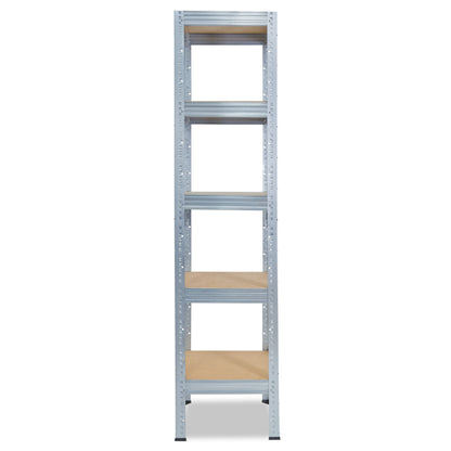 shelfplaza PRO Schwerlastregal 180x45x45 cm verzinkt mit 5 Böden