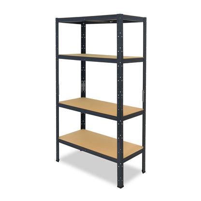 shelfplaza HOME Schwerlastregal 180x60x50 cm anthrazit mit 4 Böden