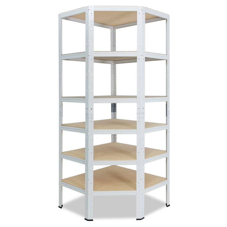 shelfplaza HOME Eckregal 180x70x45 cm weiß