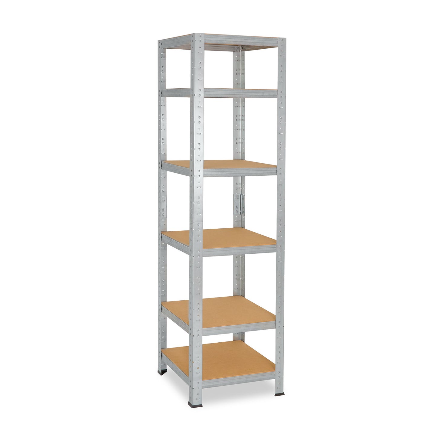 shelfplaza HOME Schwerlastregal 200x30x30 cm verzinkt mit 6 Böden