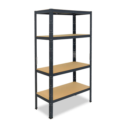 shelfplaza HOME Schwerlastregal 180x60x50 cm anthrazit mit 4 Böden