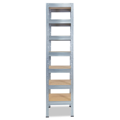 shelfplaza PRO Schwerlastregal 230x50x50 cm verzinkt mit 7 Böden