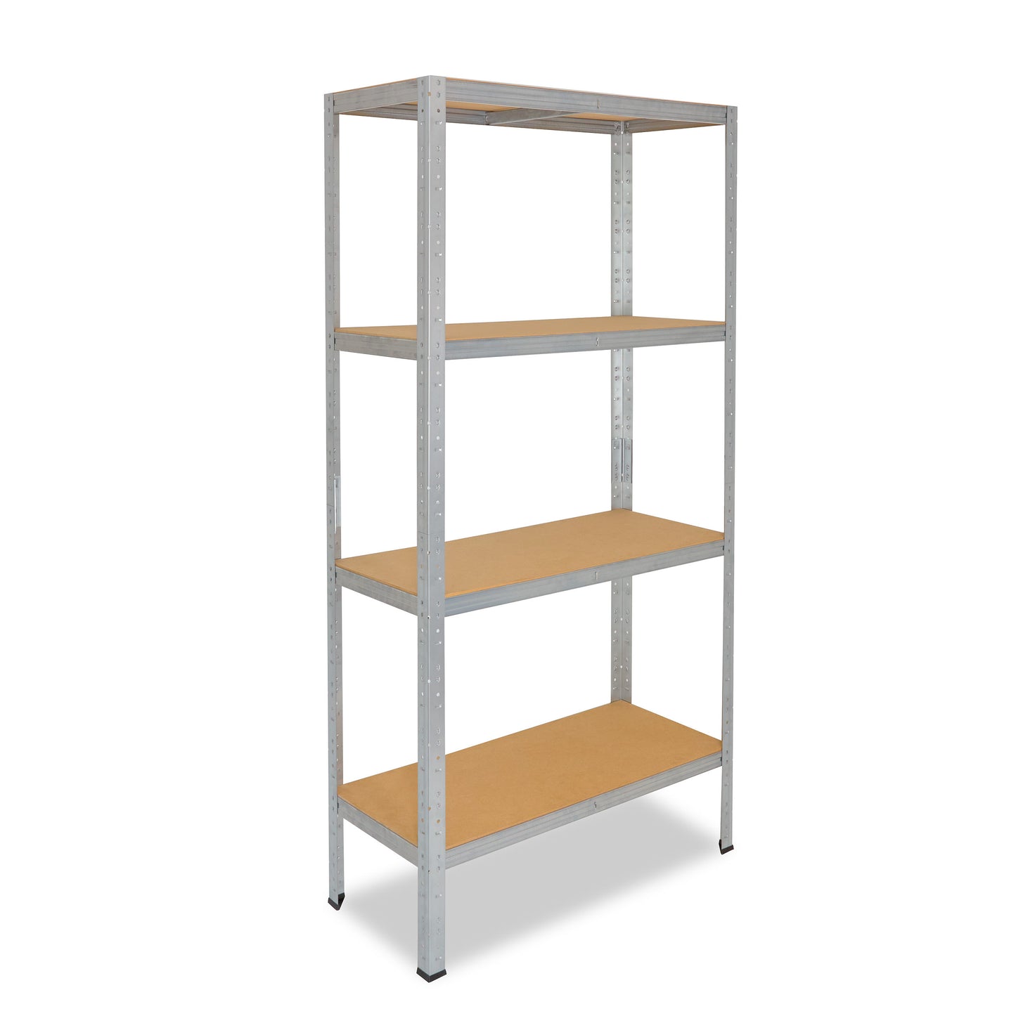 shelfplaza HOME Schwerlastregal 200x50x23 cm verzinkt mit 4 Böden