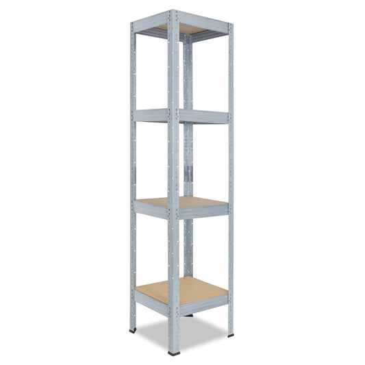 shelfplaza PRO Schwerlastregal 200x50x50 cm verzinkt mit 4 Böden